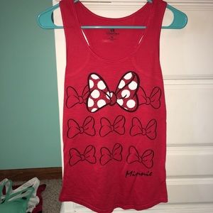 Red MINNIE MOUSE Tank Top from DISNEY WORLD!